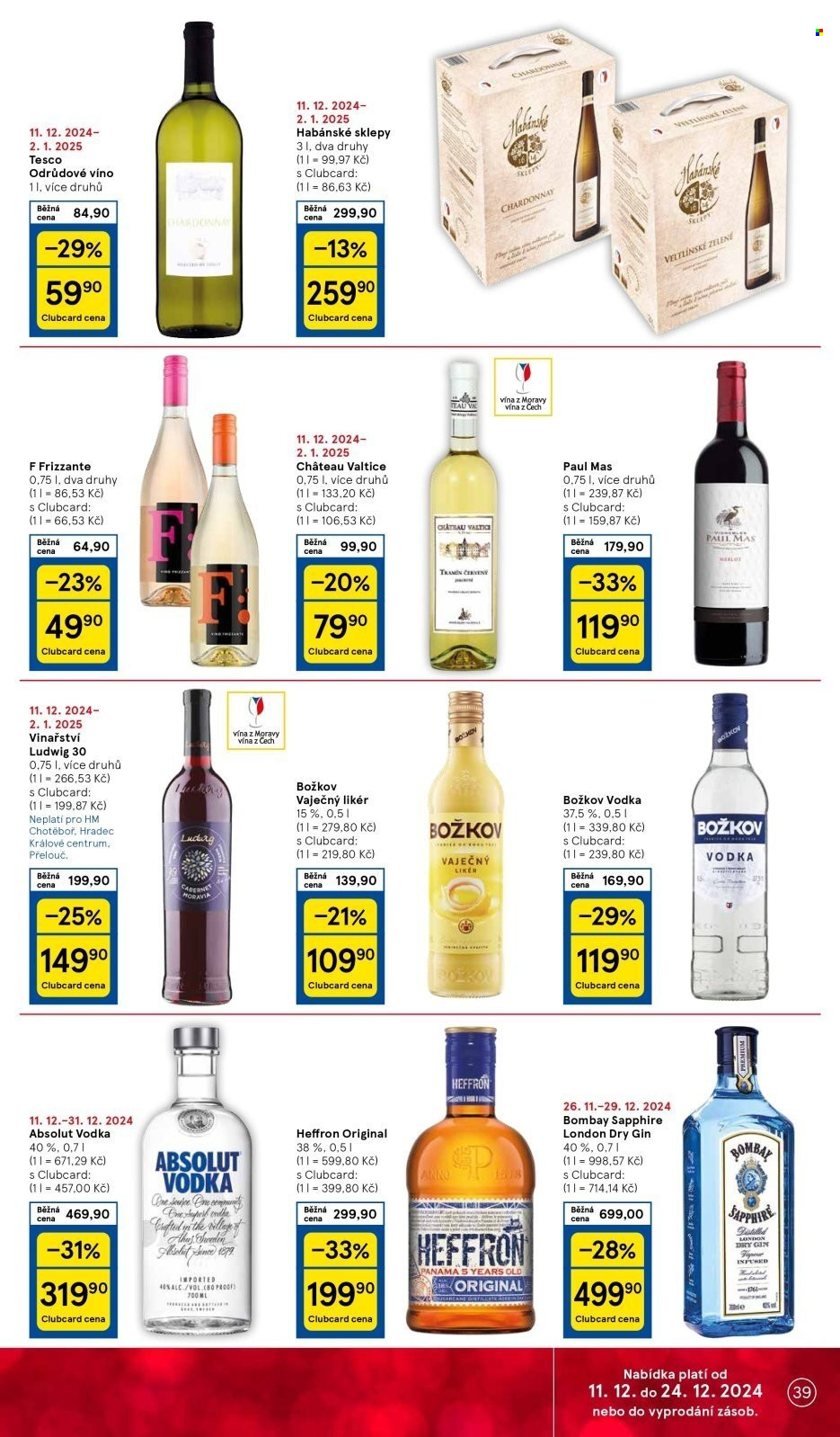 Leták TESCO - 11.12.2024 - 17.12.2024. Strana 39
