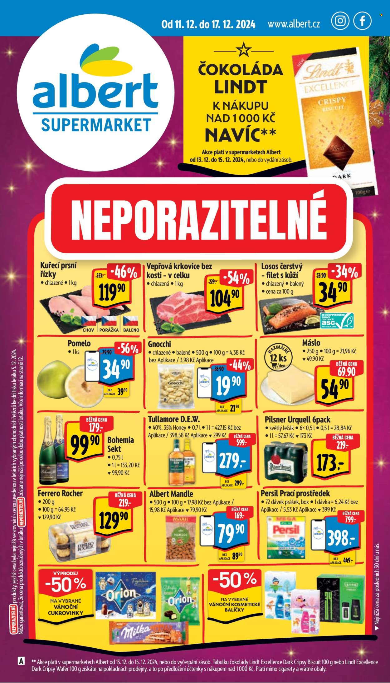 Leták Albert Supermarket - 11.12.2024 - 17.12.2024. Strana 1