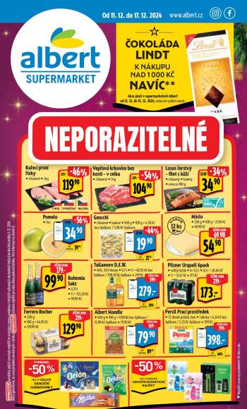 Leták Albert Supermarket - 11.12.2024 - 17.12.2024.