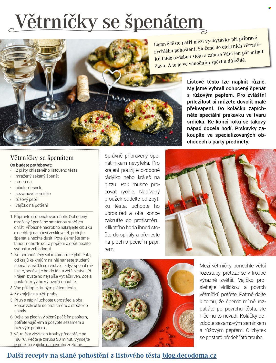 Leták decoDoma. Strana 22