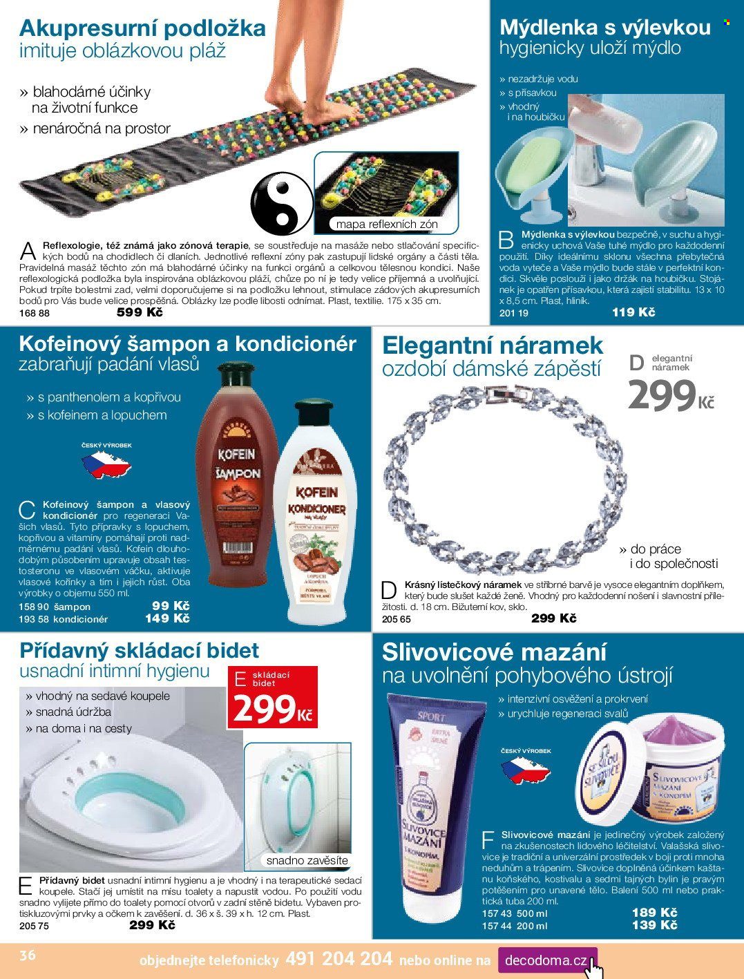 Leták decoDoma. Strana 36