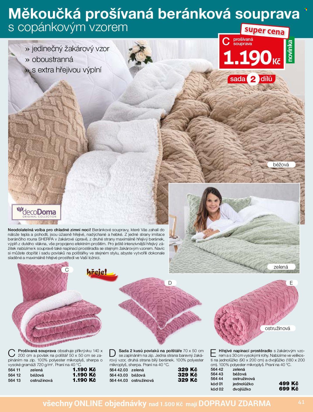 Leták decoDoma. Strana 41