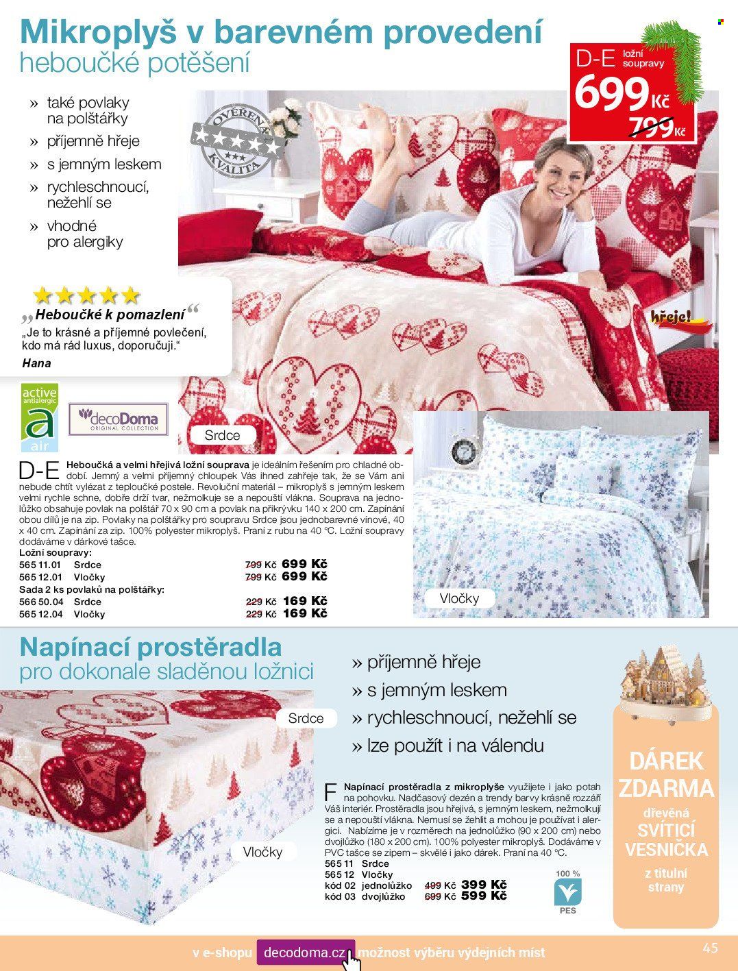 Leták decoDoma. Strana 45