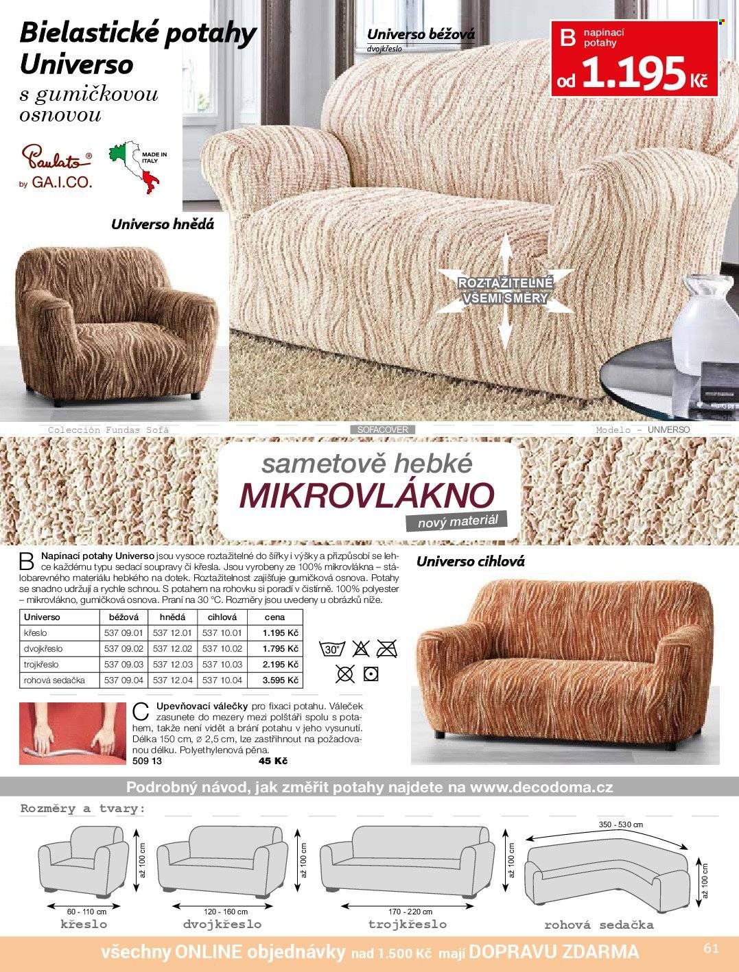 Leták decoDoma. Strana 61