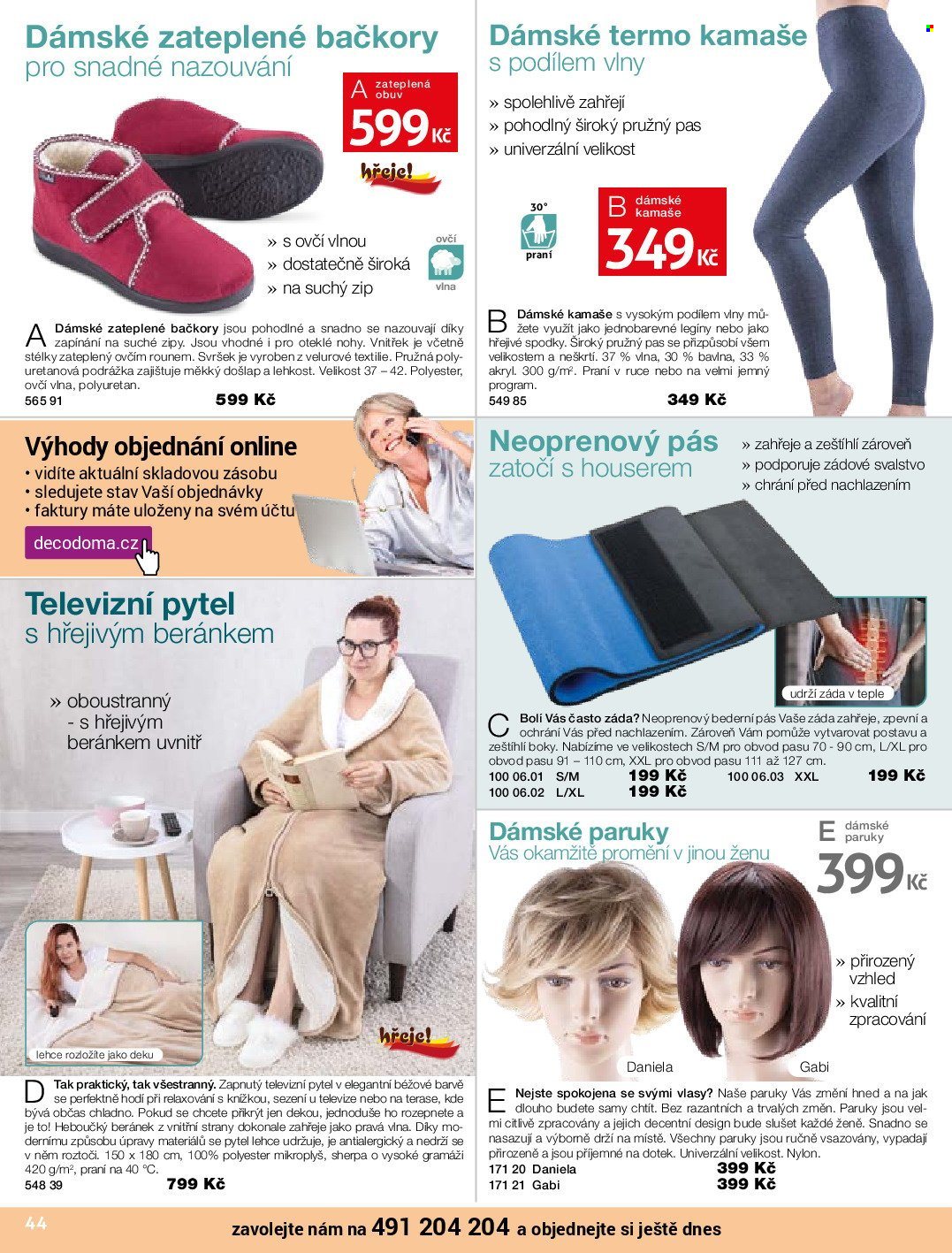 Leták decoDoma. Strana 44