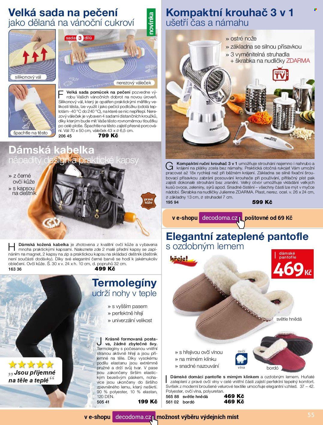 Leták decoDoma. Strana 55