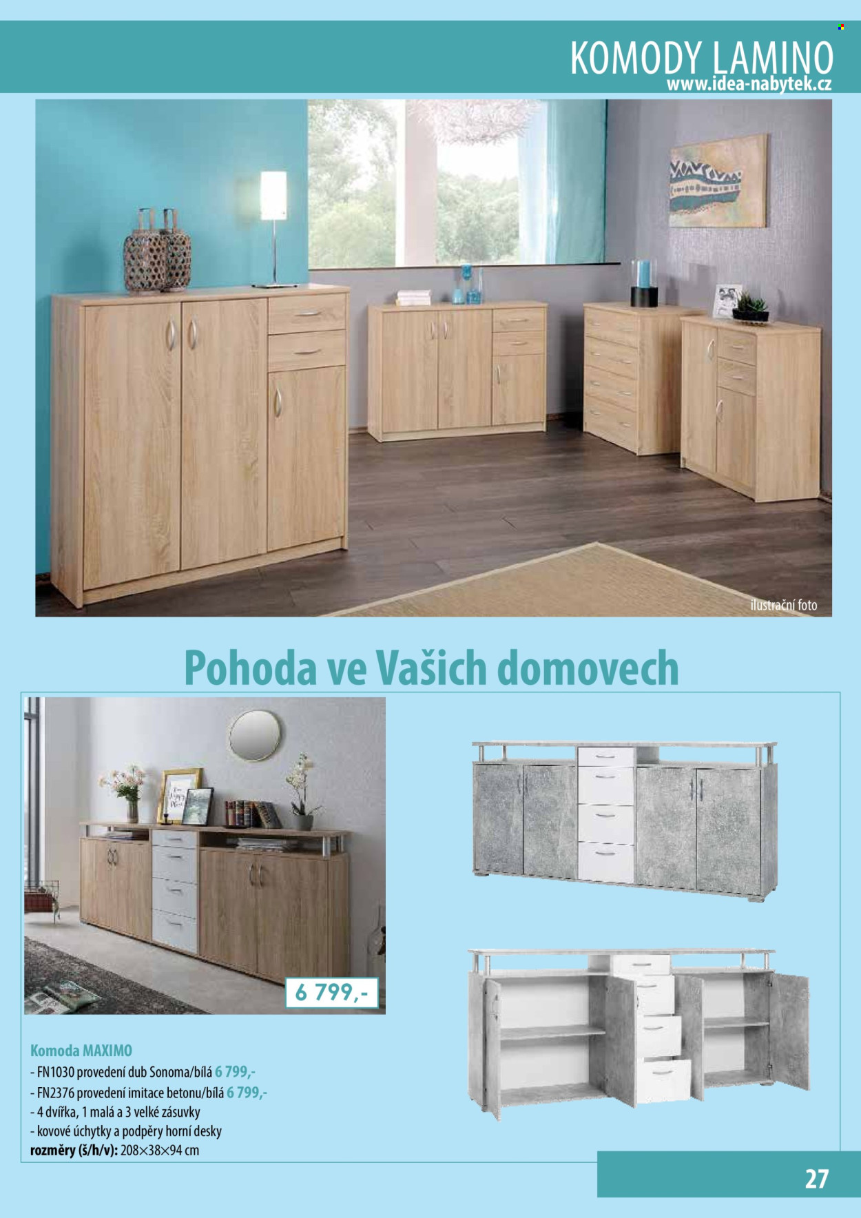 Leták IDEA nábytek. Strana 27