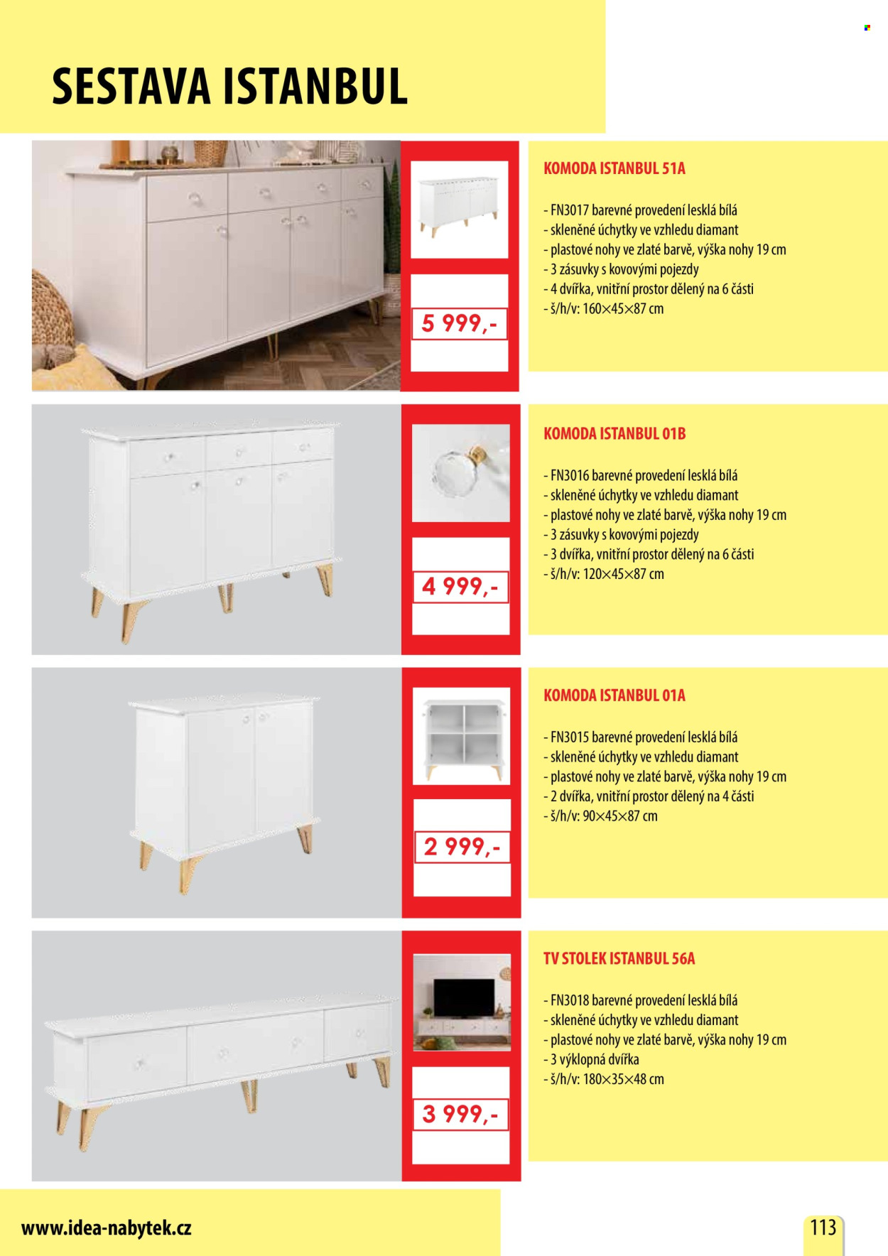 Leták IDEA nábytek. Strana 113