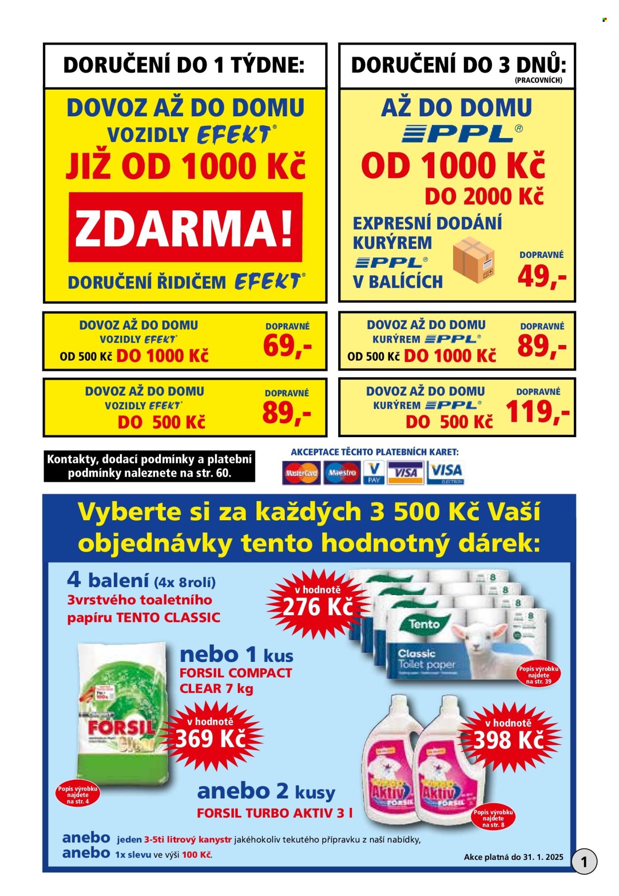 Leták Efekt - 28.9.2024 - 31.1.2025. Strana 3