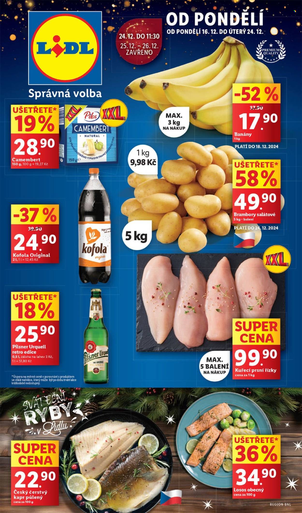 Leták Lidl - 16.12.2024 - 24.12.2024. Strana 1