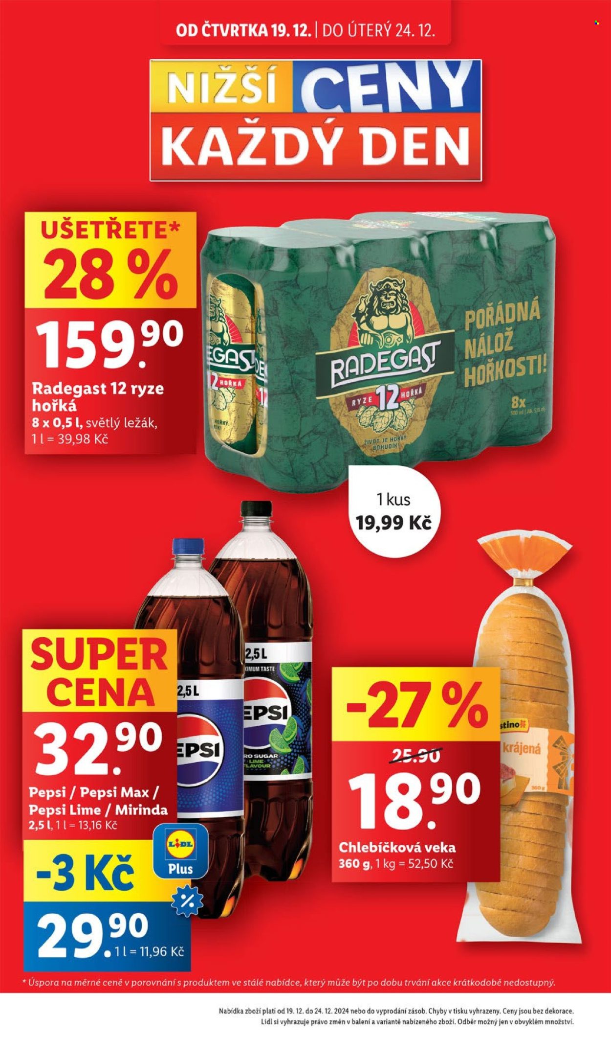 Leták Lidl - 19.12.2024 - 24.12.2024. Strana 2