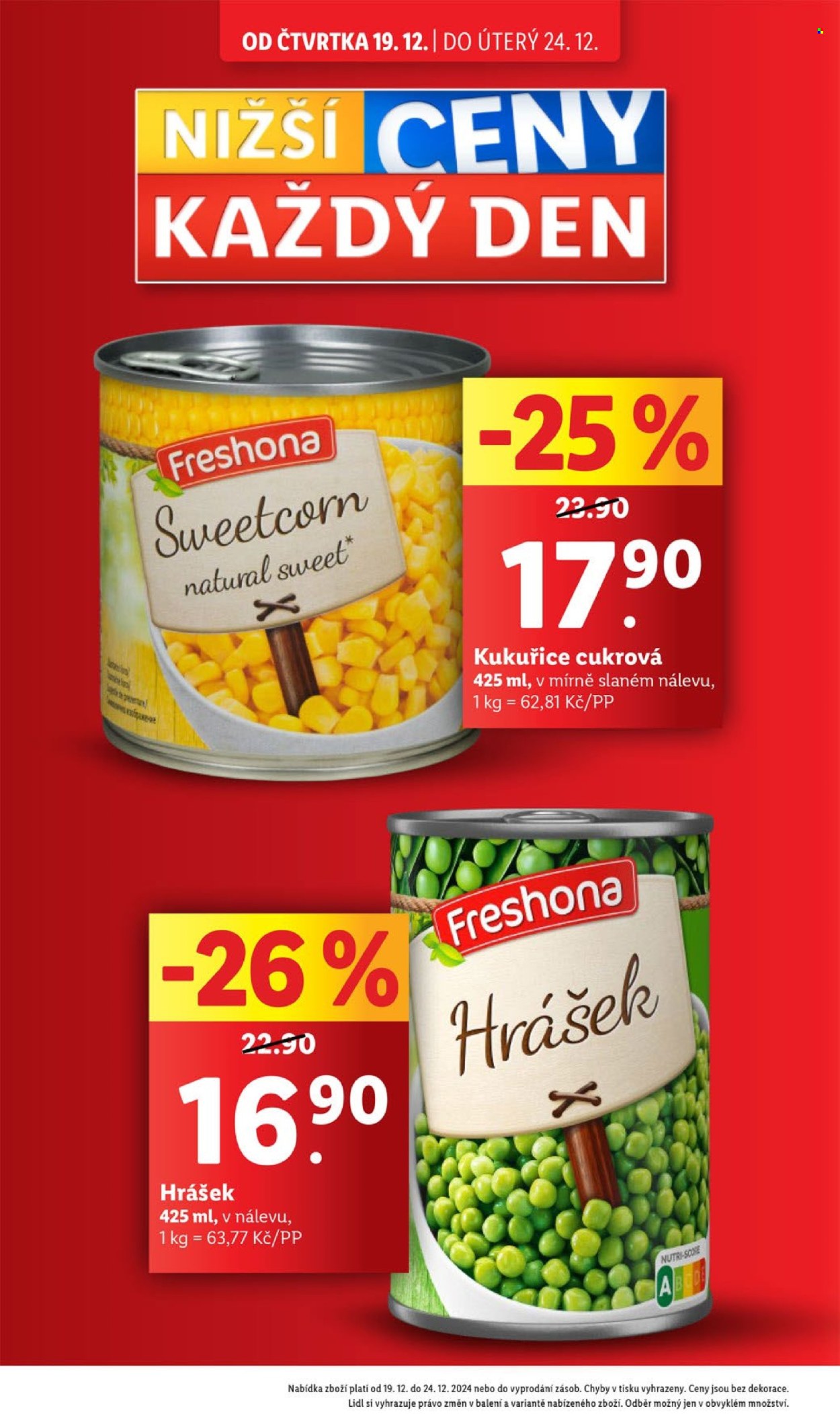 Leták Lidl - 19.12.2024 - 24.12.2024. Strana 6