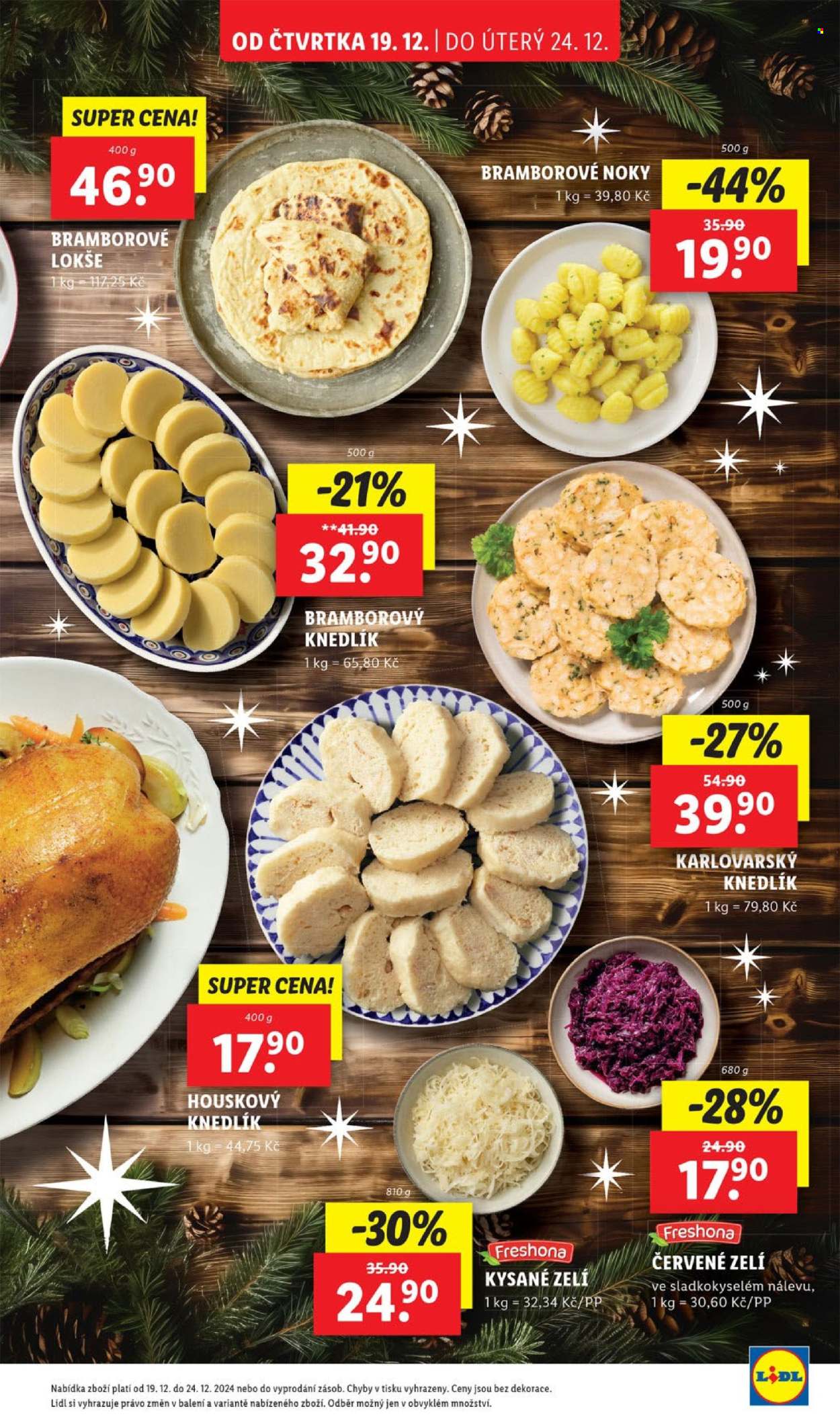Leták Lidl - 19.12.2024 - 24.12.2024. Strana 17