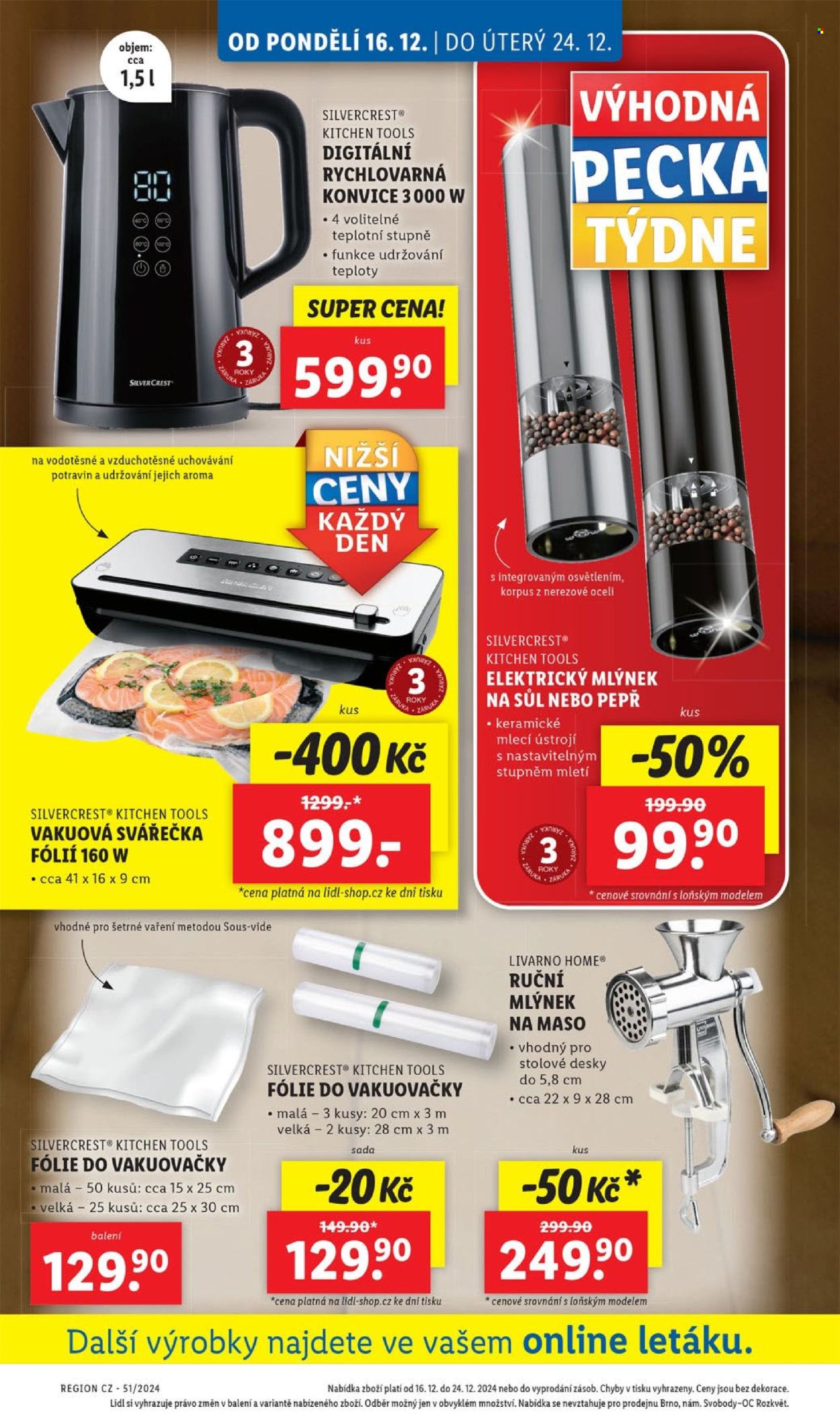 Leták Lidl - 16.12.2024 - 24.12.2024. Strana 4