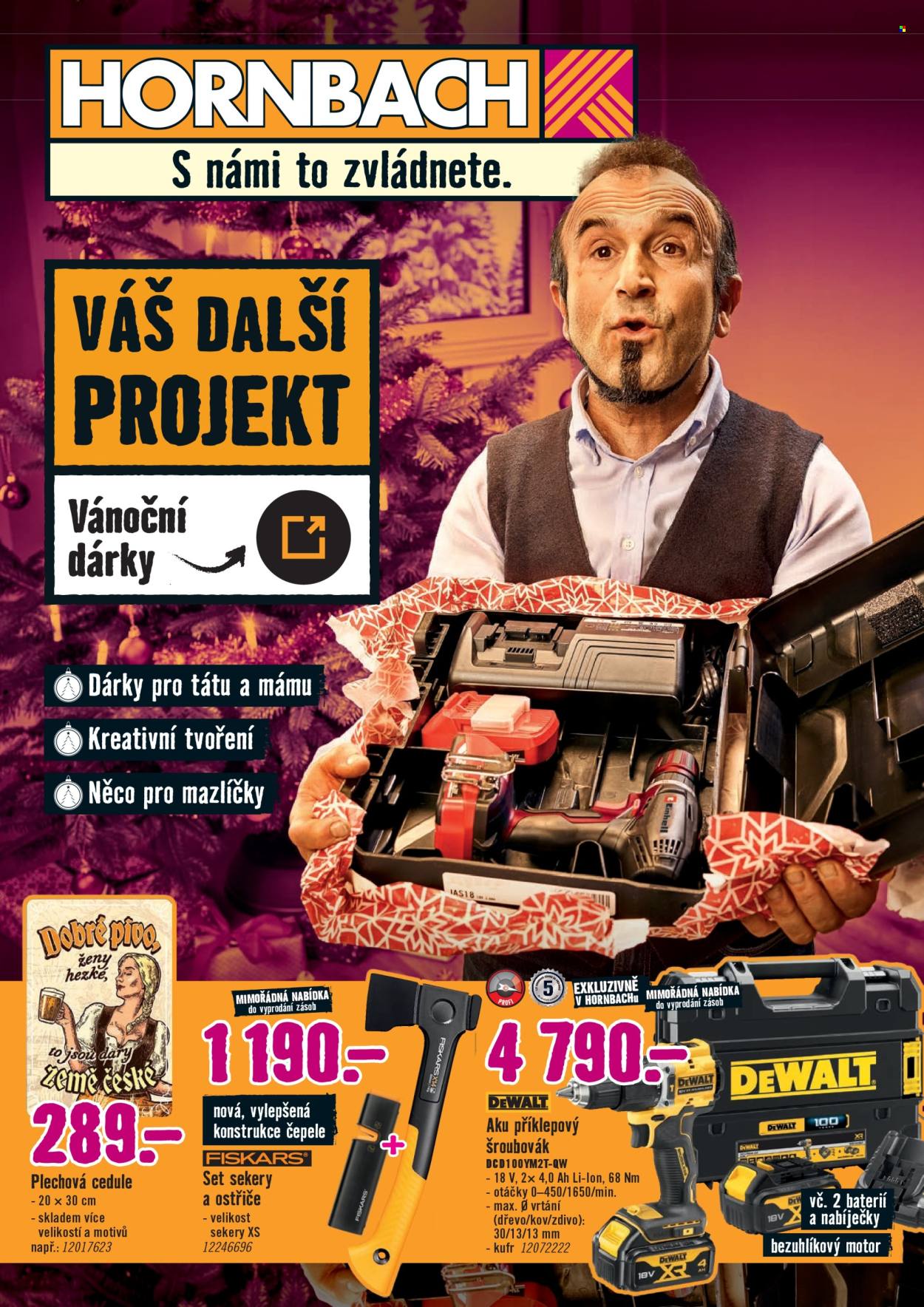 Leták HORNBACH - 11.12.2024 - 24.12.2024. Strana 1
