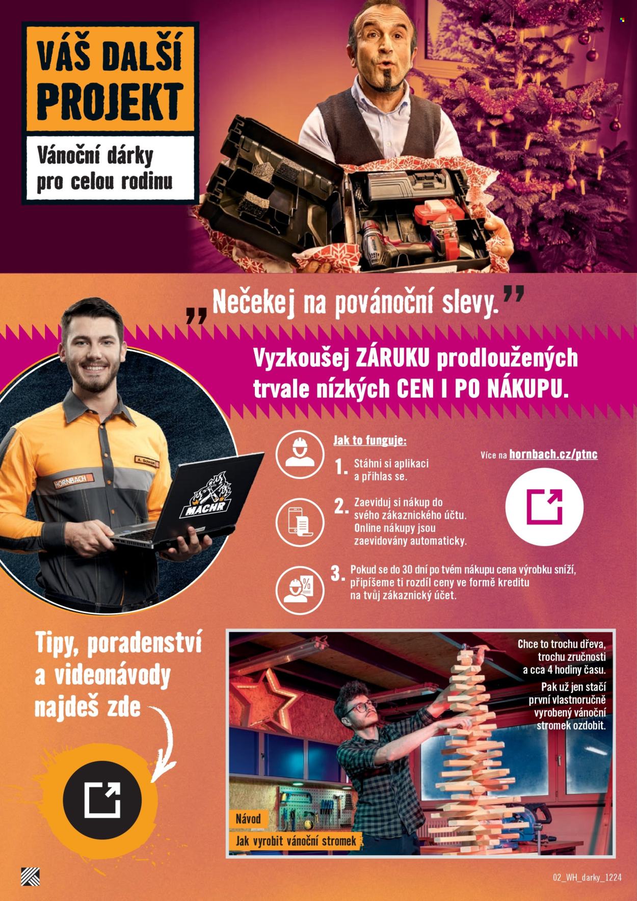Leták HORNBACH - 11.12.2024 - 24.12.2024. Strana 2