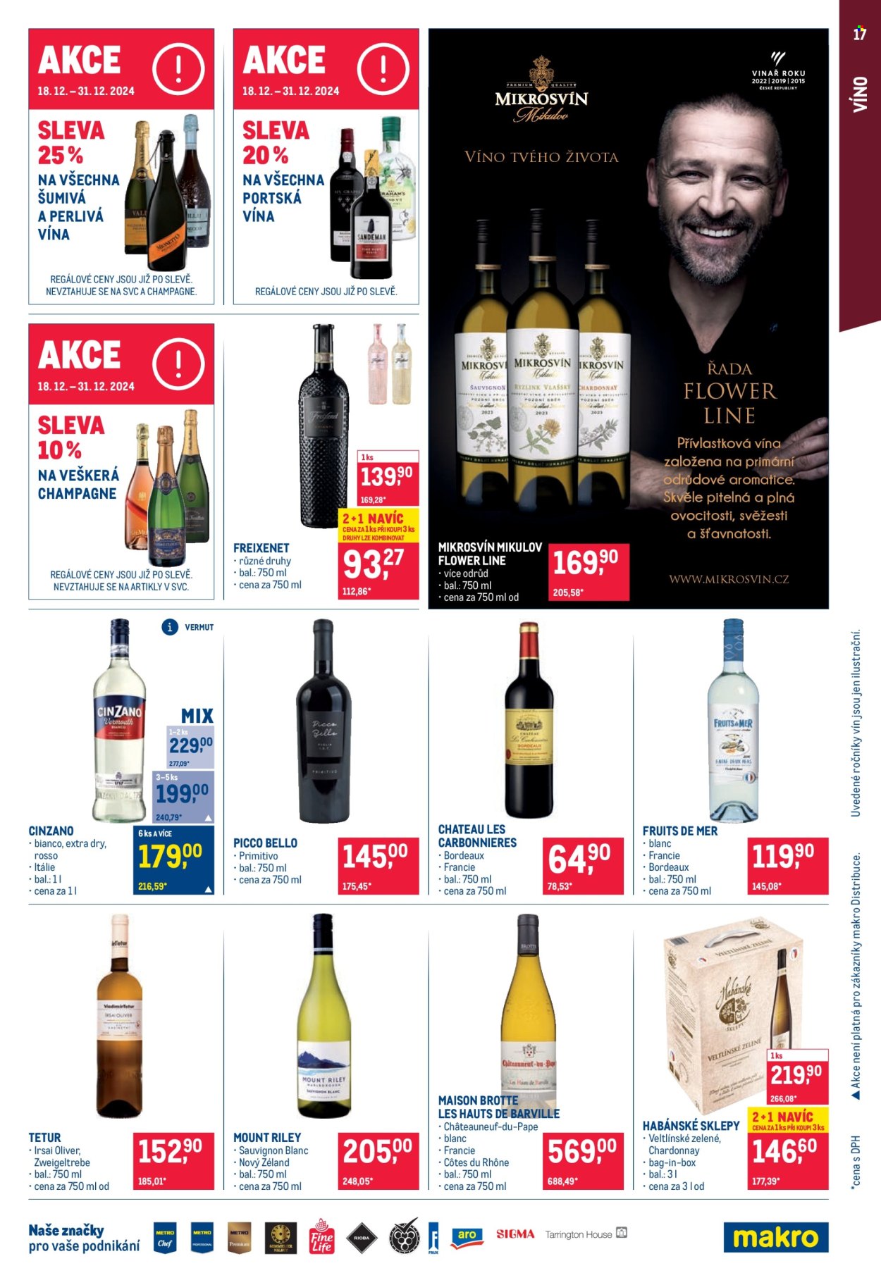 Leták MAKRO - 18.12.2024 - 31.12.2024. Strana 17