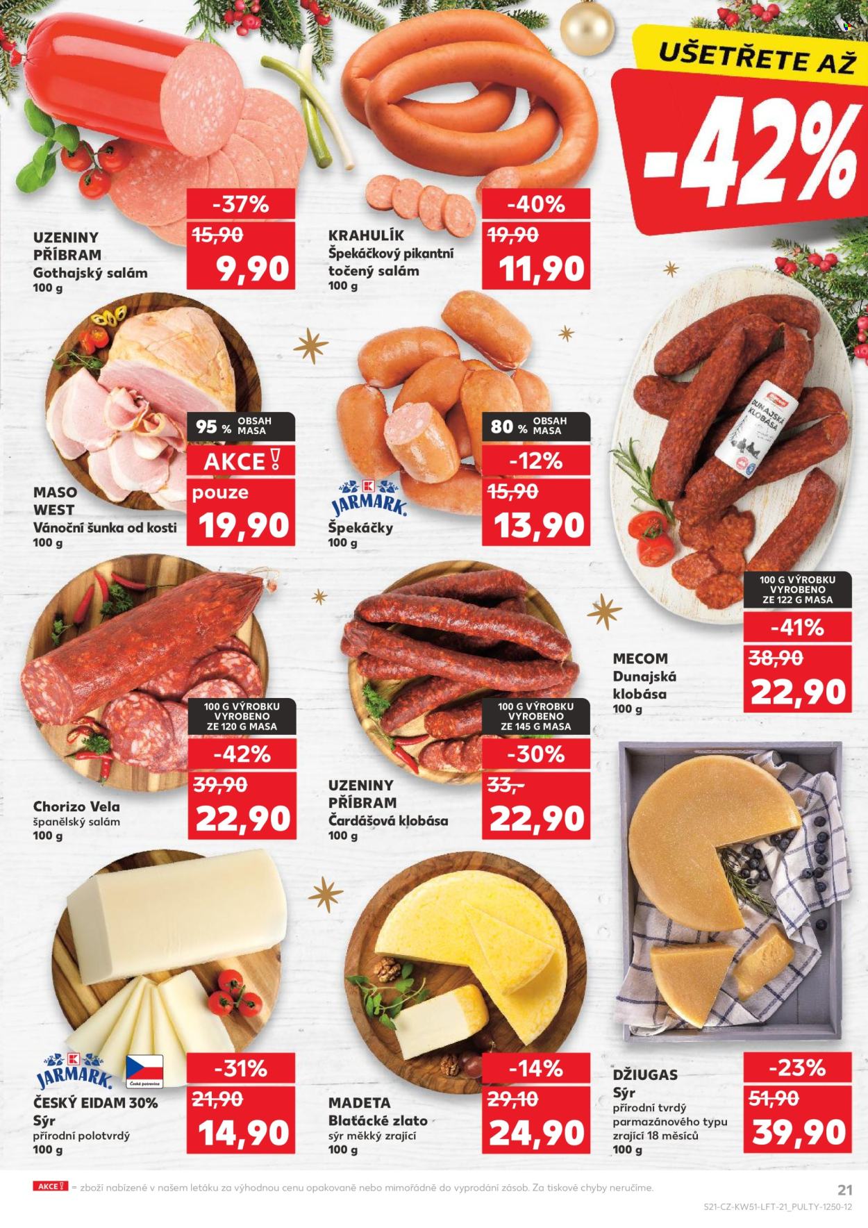 Leták Kaufland - 18.12.2024 - 24.12.2024. Strana 21
