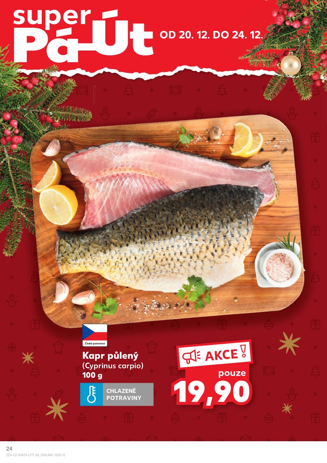 Leták Kaufland - 18.12.2024 - 24.12.2024. Strana 24