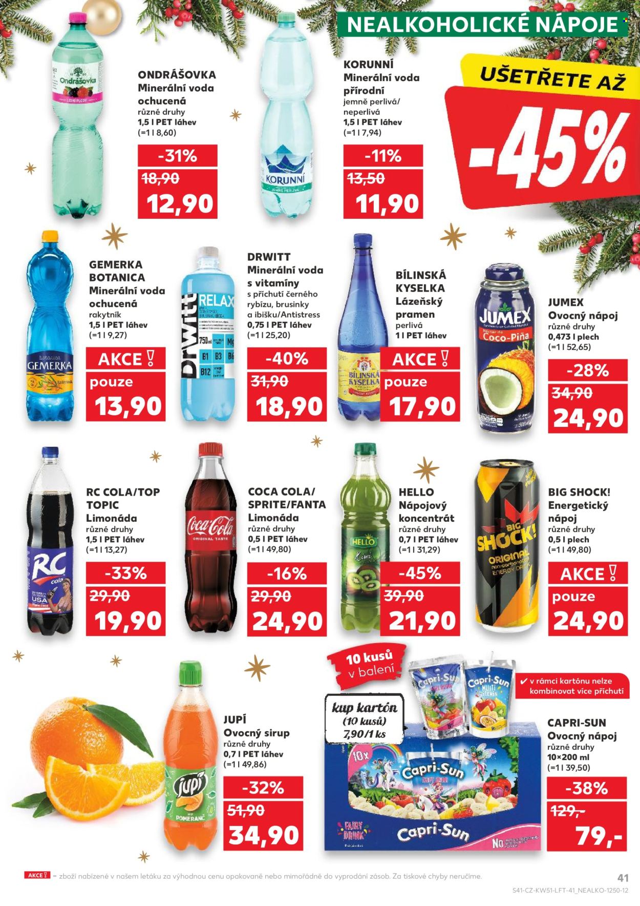 Leták Kaufland - 18.12.2024 - 24.12.2024. Strana 41