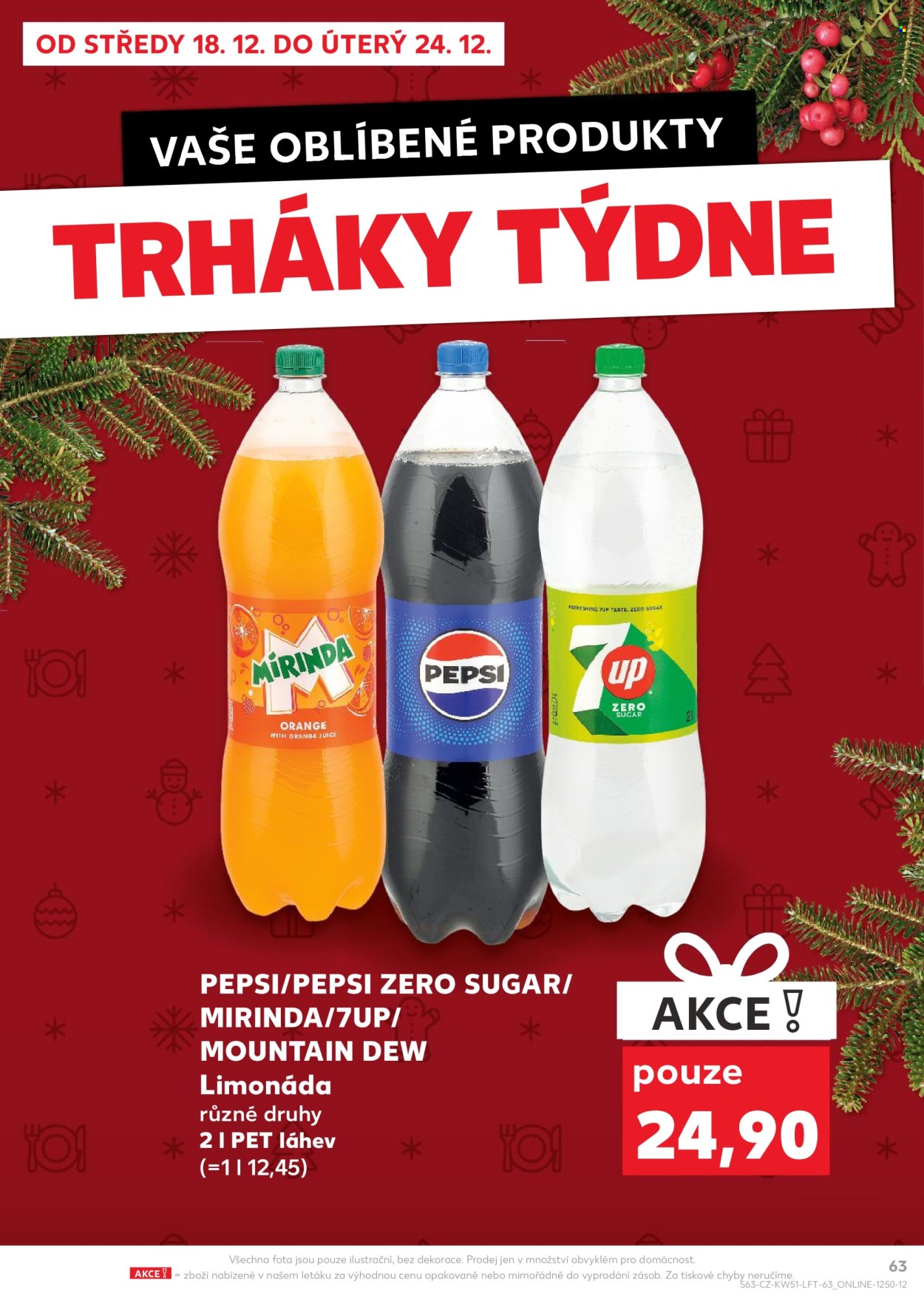 Leták Kaufland - 18.12.2024 - 24.12.2024. Strana 63