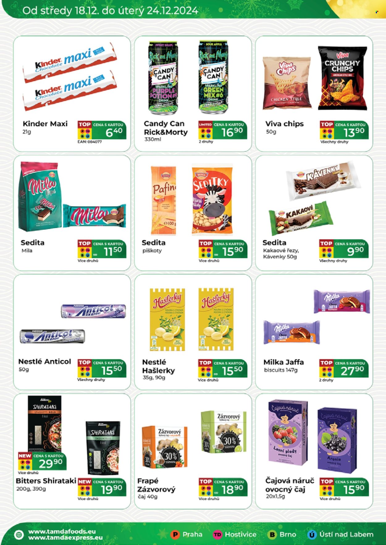 Leták Tamda Foods - 18.12.2024 - 24.12.2024. Strana 2