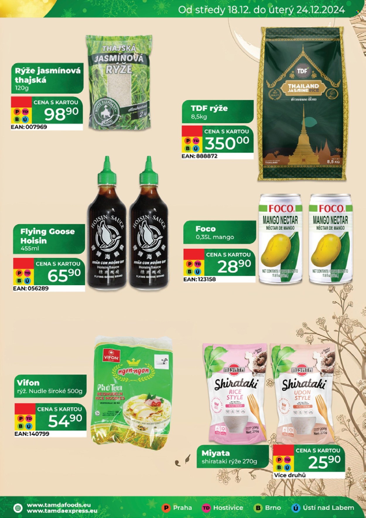 Leták Tamda Foods - 18.12.2024 - 24.12.2024. Strana 25