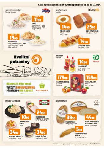 Leták coop TERNO - 18.12.2024 - 31.12.2024.