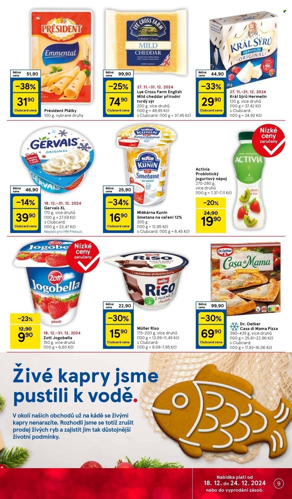 Leták TESCO - 18.12.2024 - 24.12.2024. Strana 9
