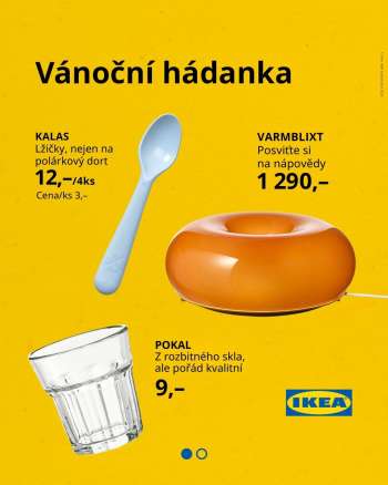Leták IKEA.