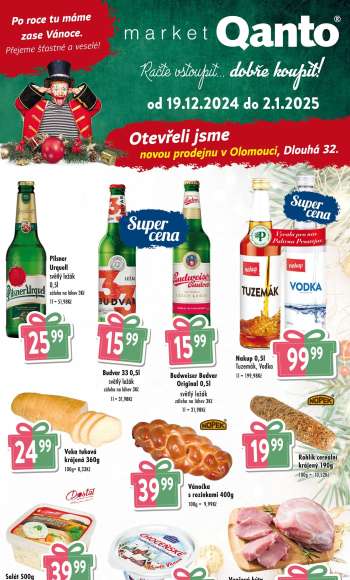 Leták Qanto market - 19.12.2024 - 2.1.2025.
