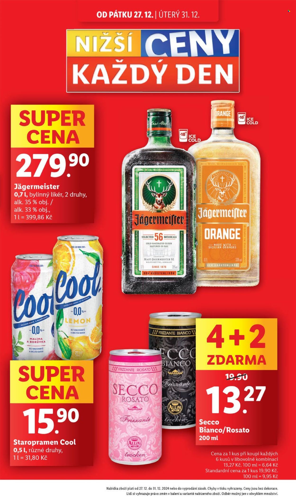 Leták Lidl - 27.12.2024 - 31.12.2024. Strana 2