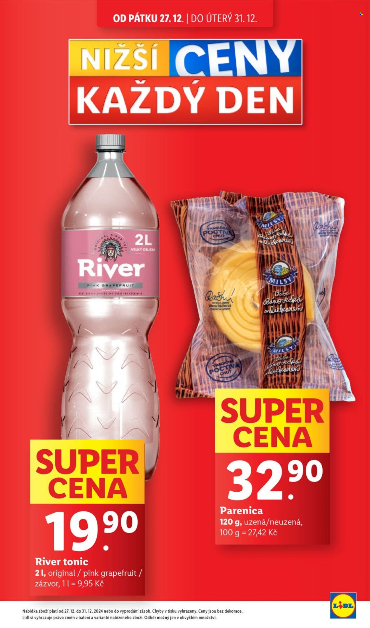 Leták Lidl - 27.12.2024 - 31.12.2024. Strana 7