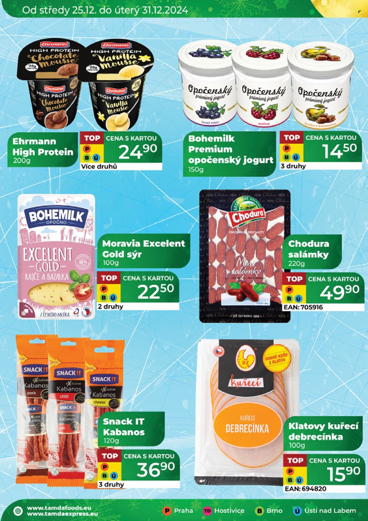 Leták Tamda Foods - 25.12.2024 - 31.12.2024. Strana 42