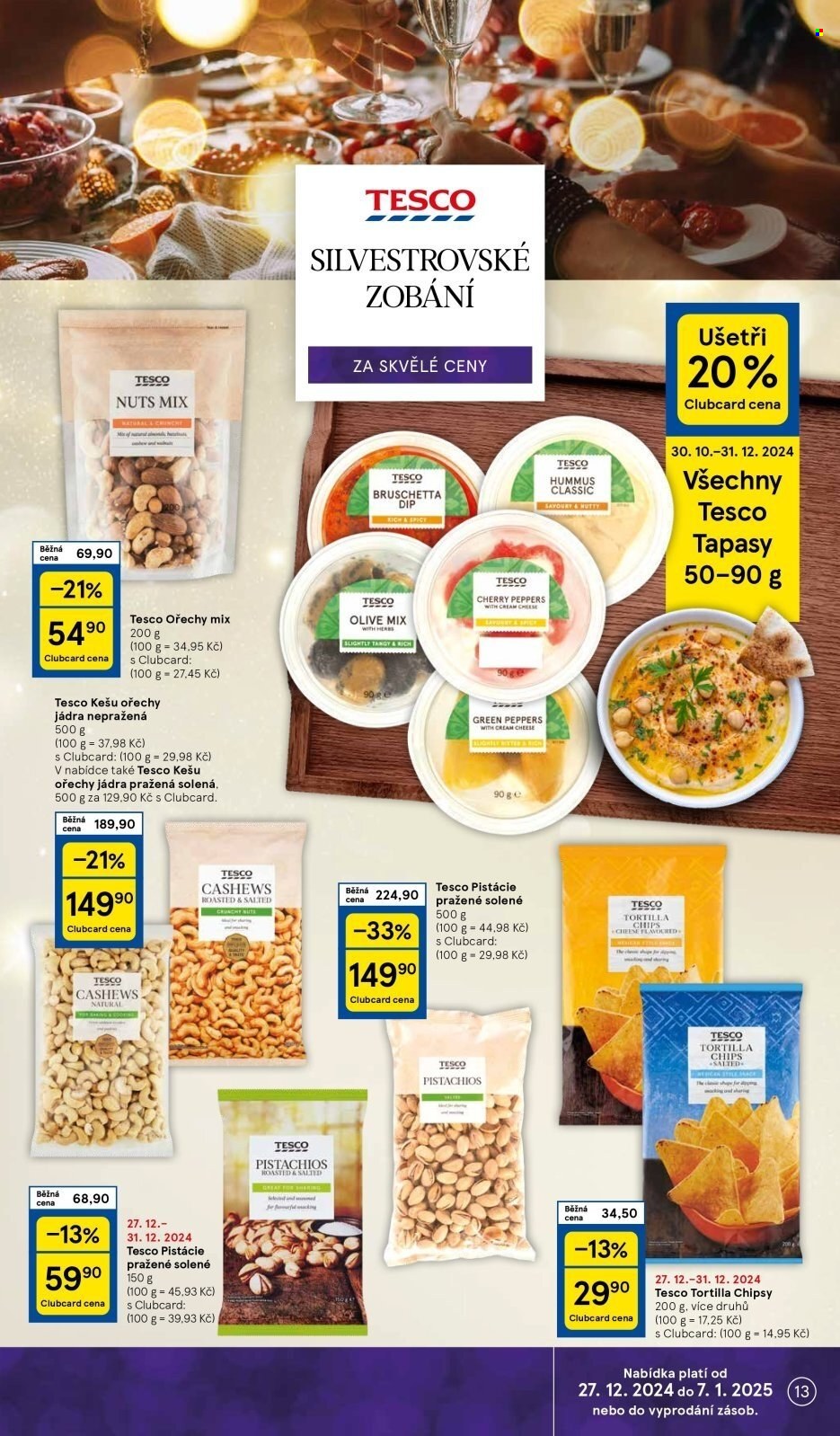Leták TESCO - 27.12.2024 - 31.12.2024. Strana 13