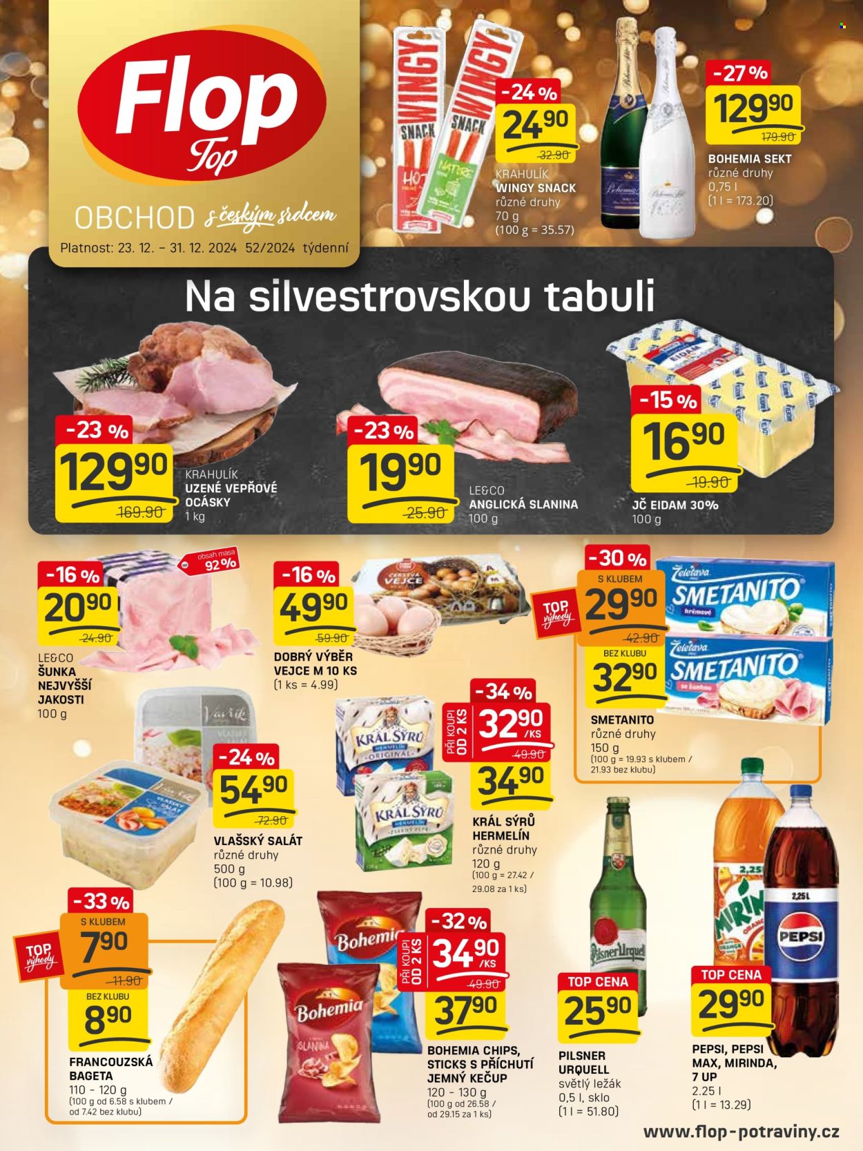 Leták Flop - 23.12.2024 - 31.12.2024. Strana 1