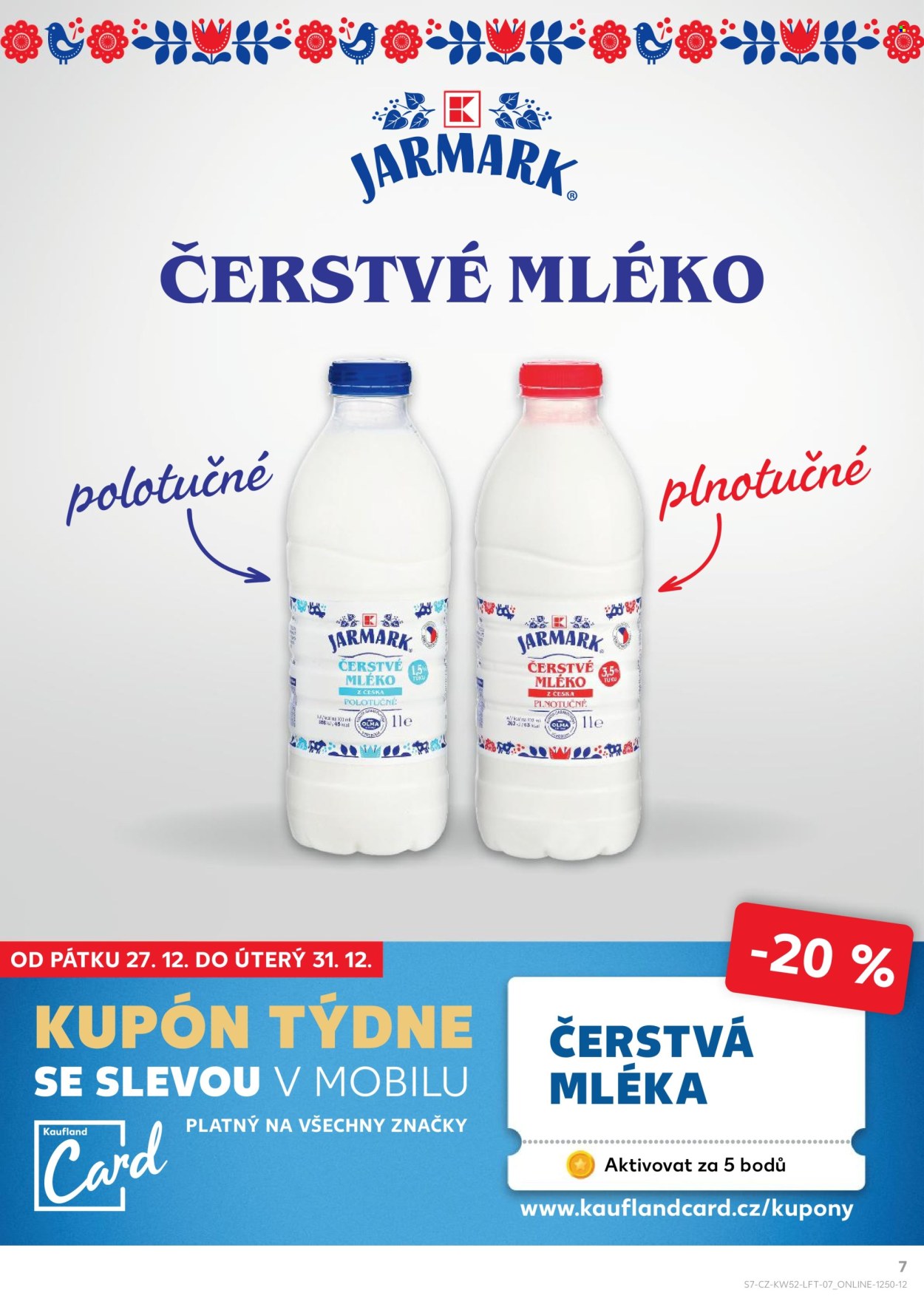 Leták Kaufland - 27.12.2024 - 31.12.2024. Strana 7