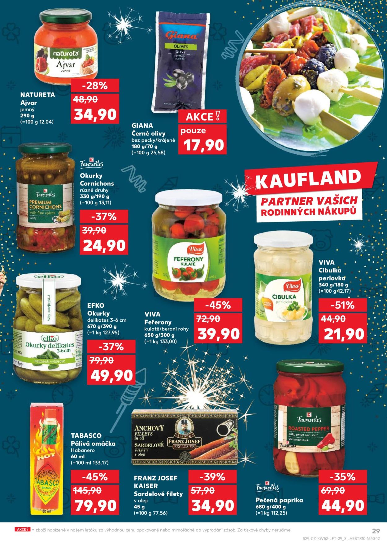 Leták Kaufland - 27.12.2024 - 31.12.2024. Strana 29
