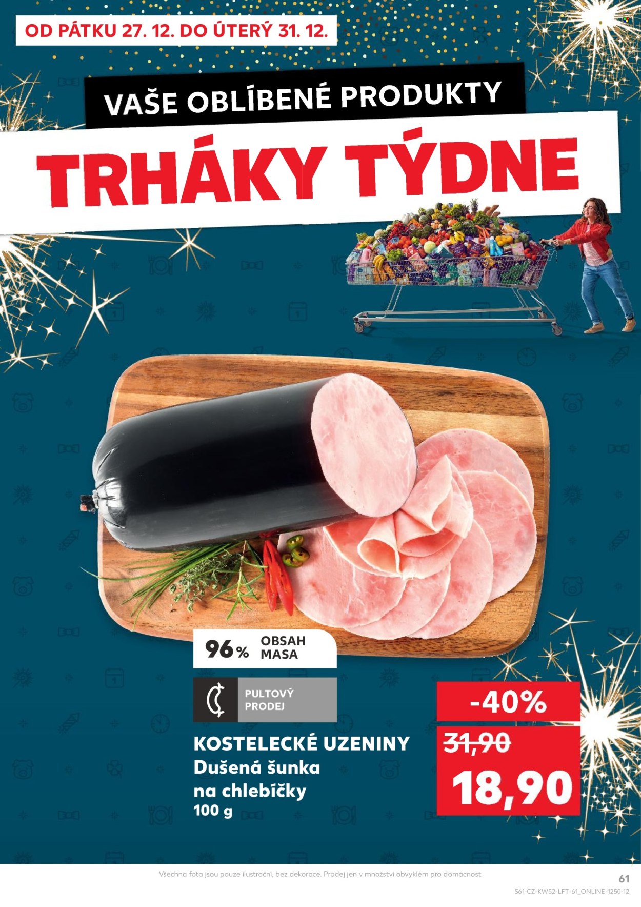 Leták Kaufland - 27.12.2024 - 31.12.2024. Strana 61