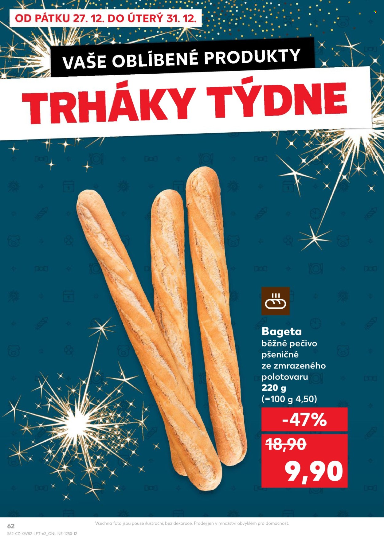 Leták Kaufland - 27.12.2024 - 31.12.2024. Strana 62