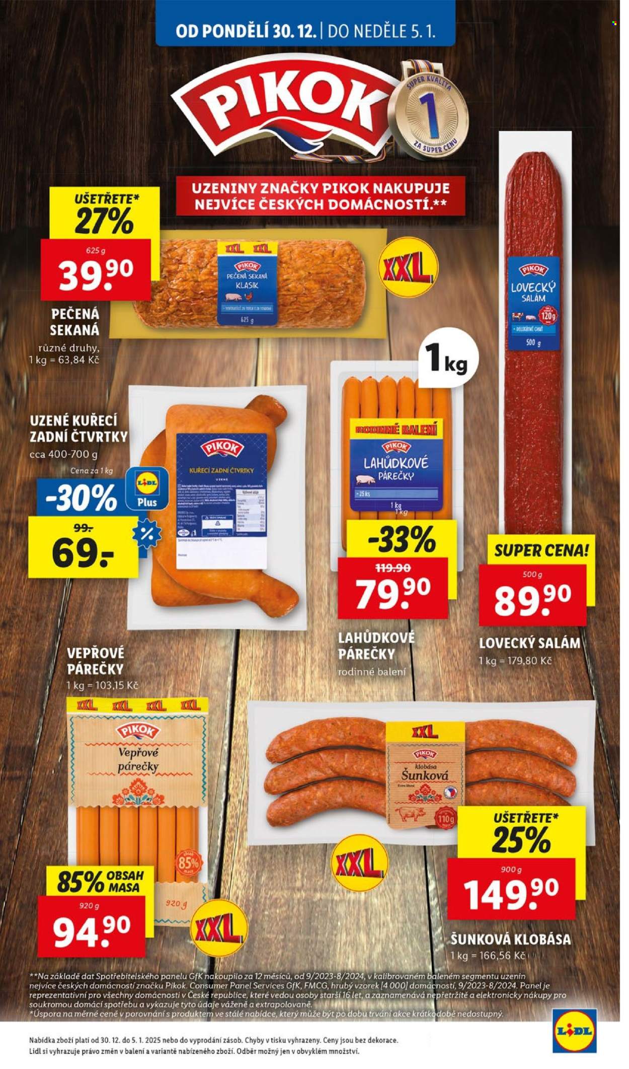Leták Lidl - 30.12.2024 - 5.1.2025. Strana 17