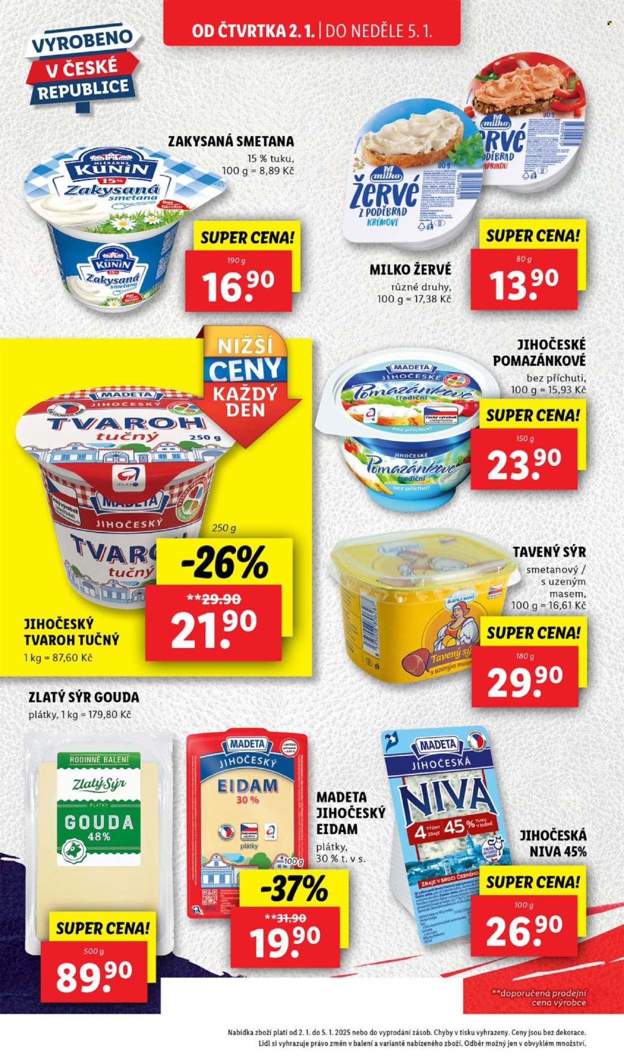 Leták Lidl - 2.1.2025 - 5.1.2025. Strana 20