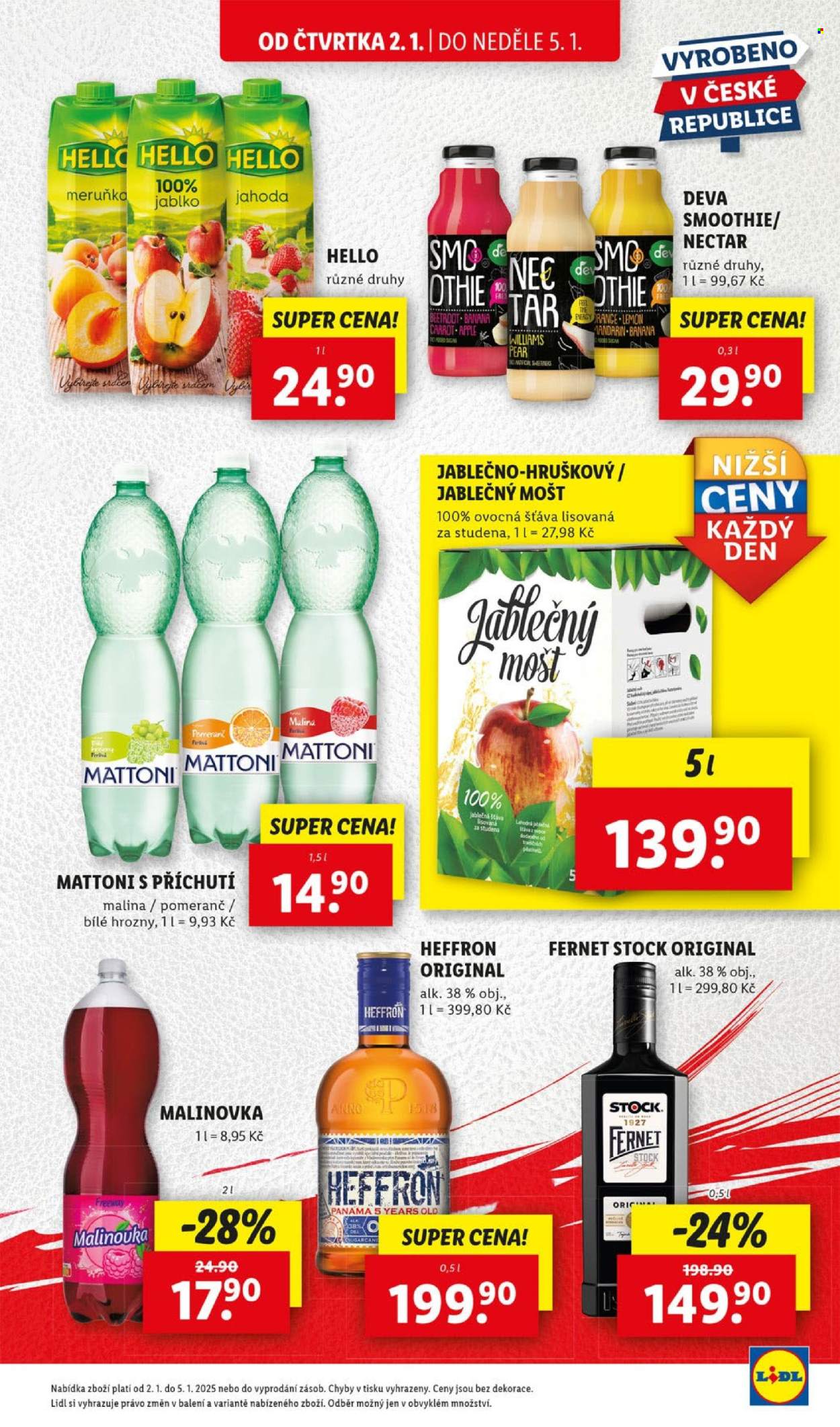 Leták Lidl - 2.1.2025 - 5.1.2025. Strana 25