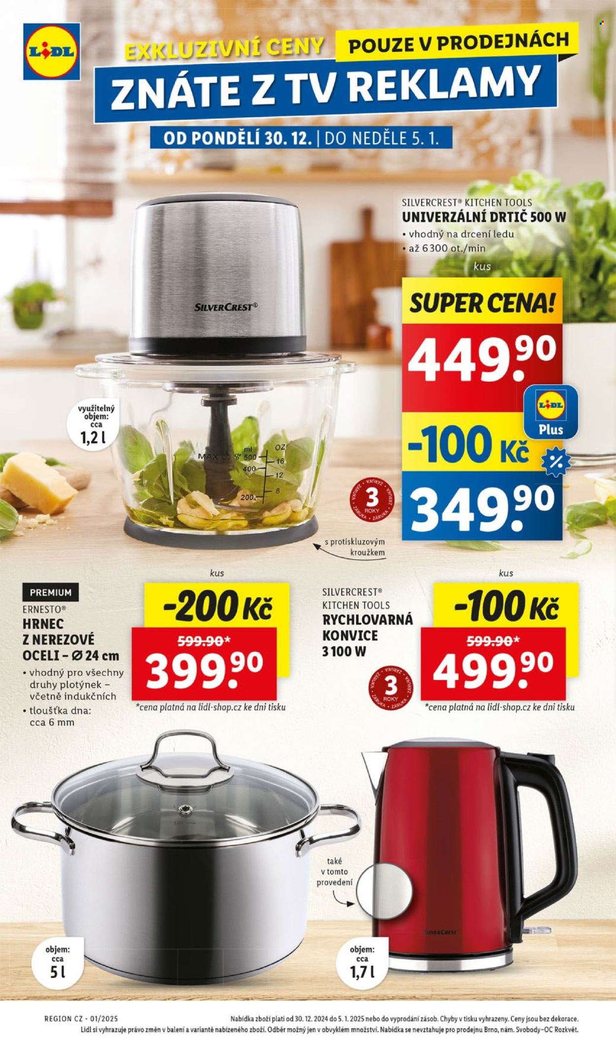 Leták Lidl - 30.12.2024 - 5.1.2025. Strana 2