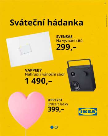 Leták IKEA.