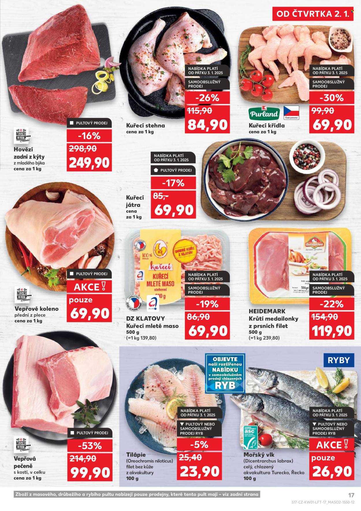 Leták Kaufland - 2.1.2025 - 7.1.2025. Strana 17