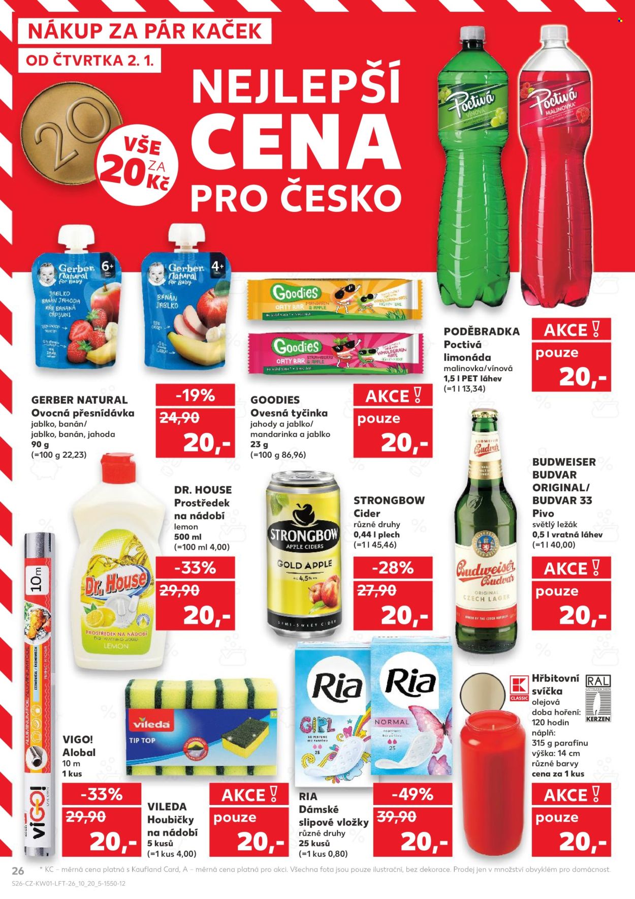Leták Kaufland - 2.1.2025 - 7.1.2025. Strana 26