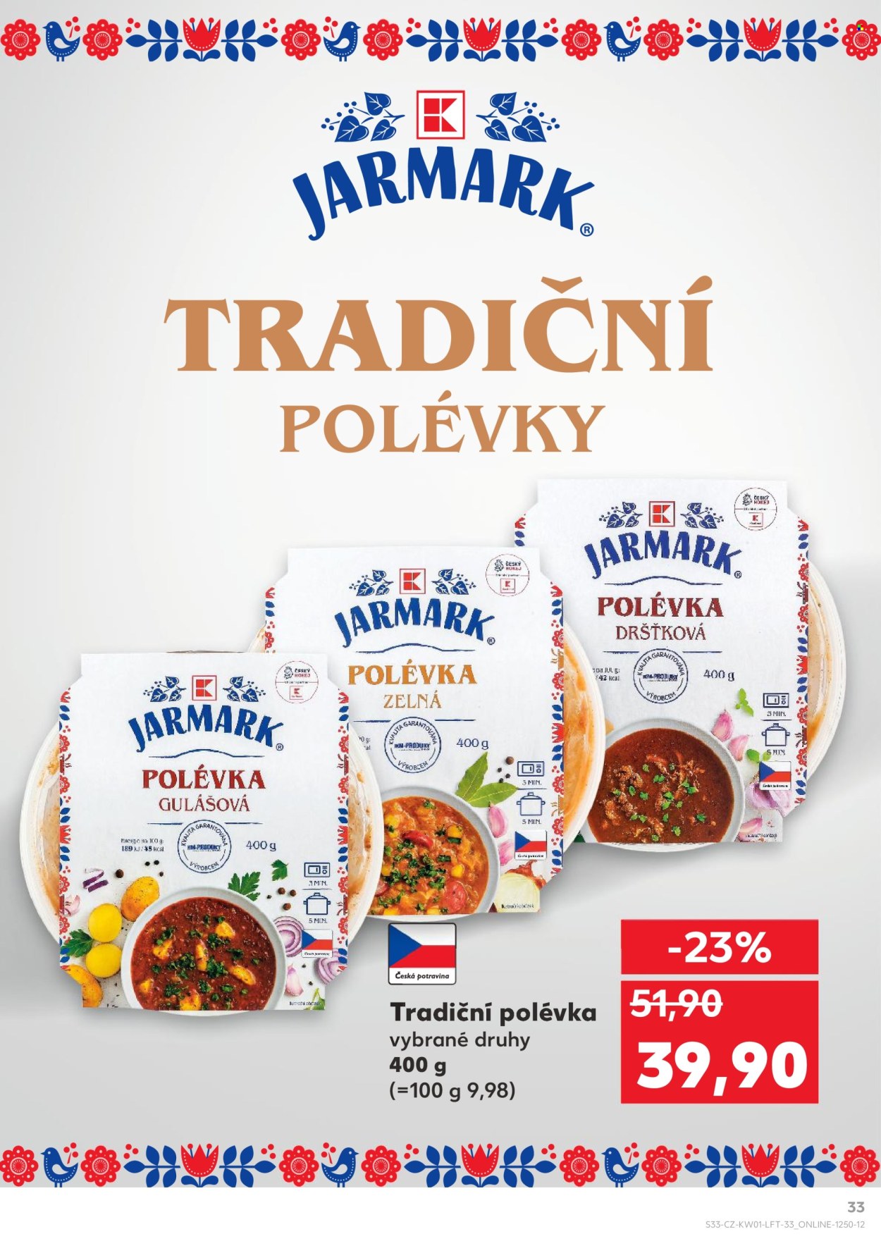Leták Kaufland - 2.1.2025 - 7.1.2025. Strana 33