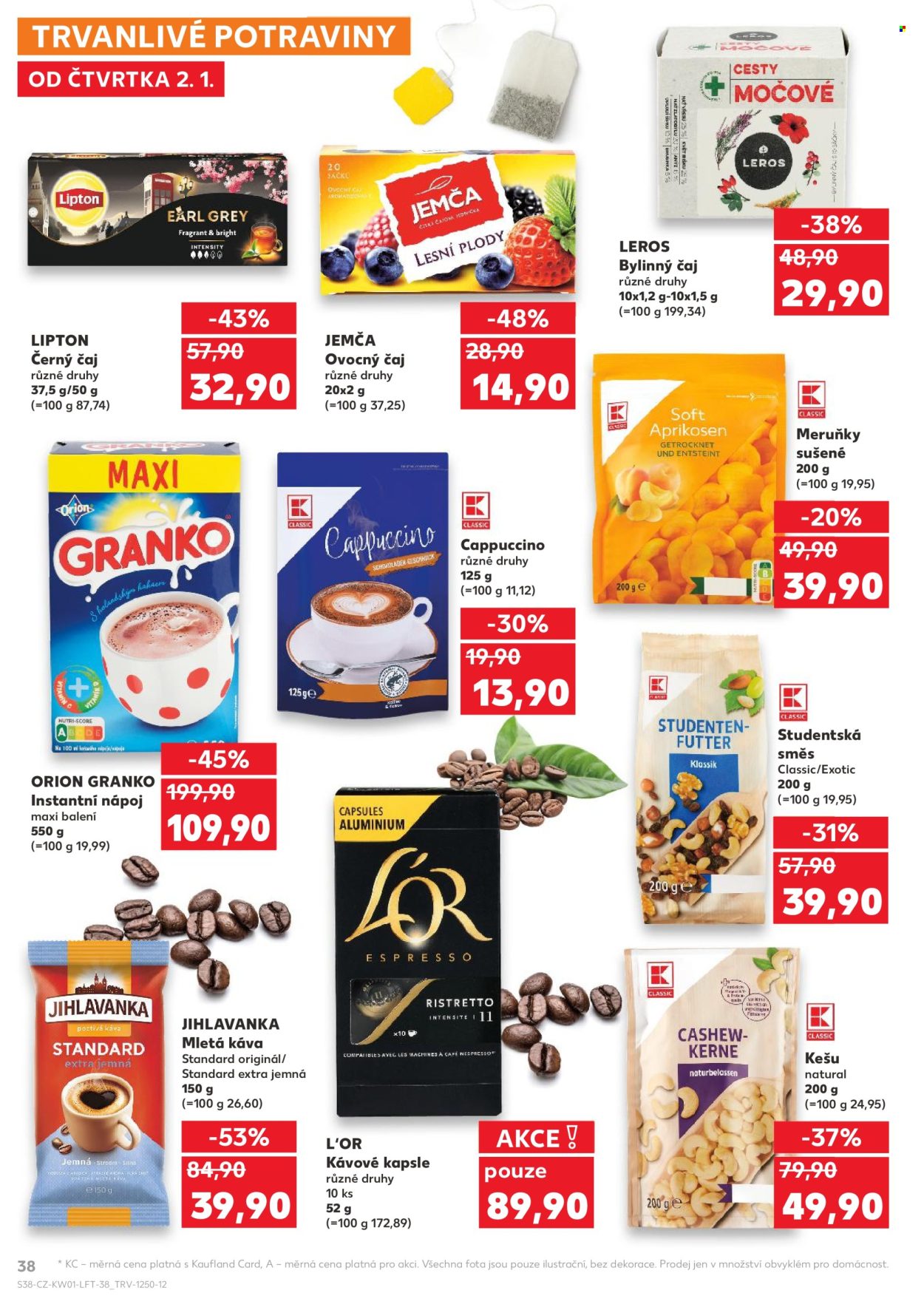 Leták Kaufland - 2.1.2025 - 7.1.2025. Strana 38