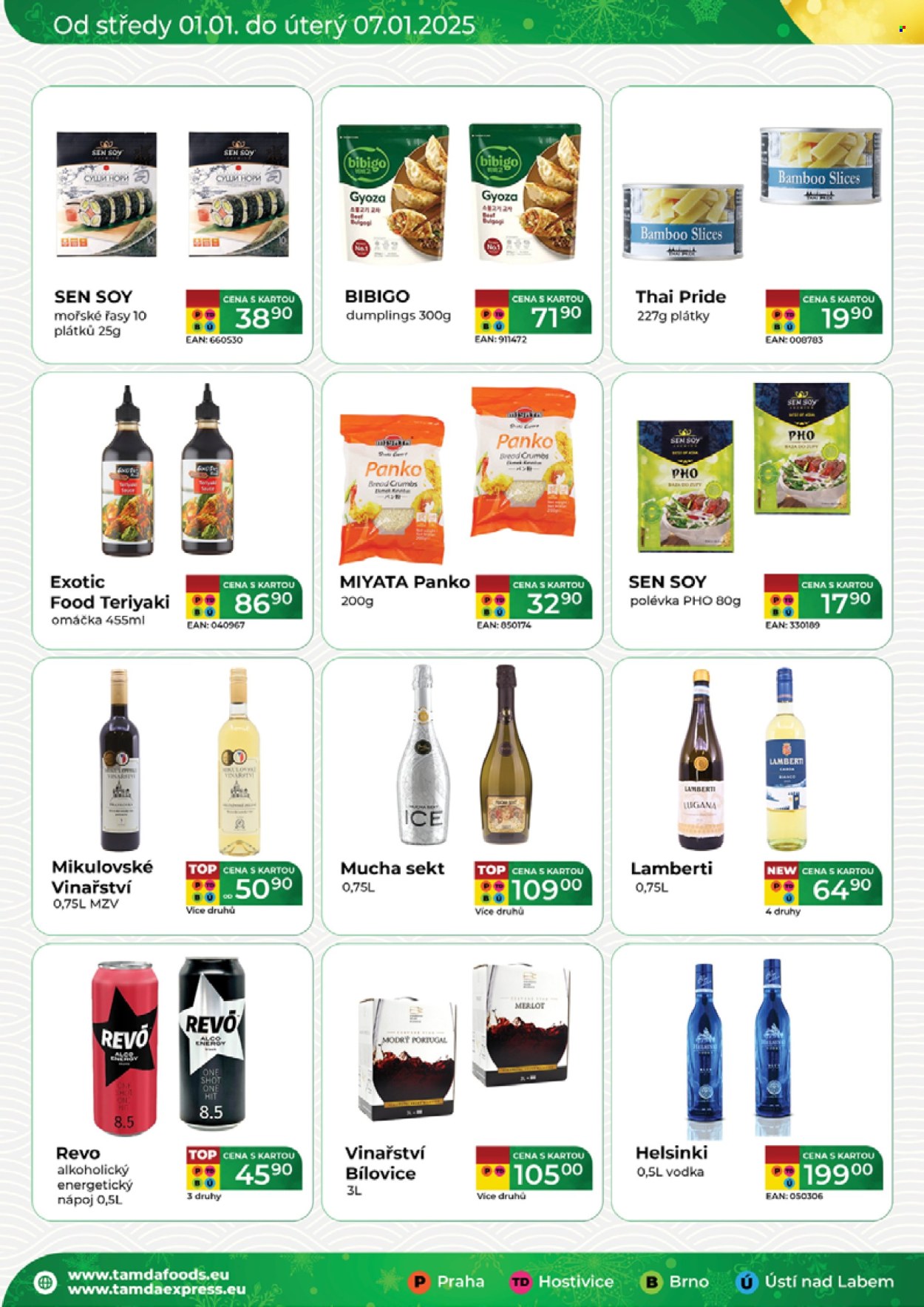 Leták Tamda Foods - 1.1.2025 - 7.1.2025. Strana 4